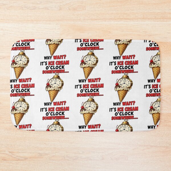 Item preview, Funny It’s Ice Cream O’Clock Somewhere Shirt designed and sold by Mad Axle Studios.