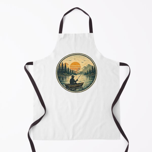 Item preview, retro vintage man fishing designed and sold by pieropiero.