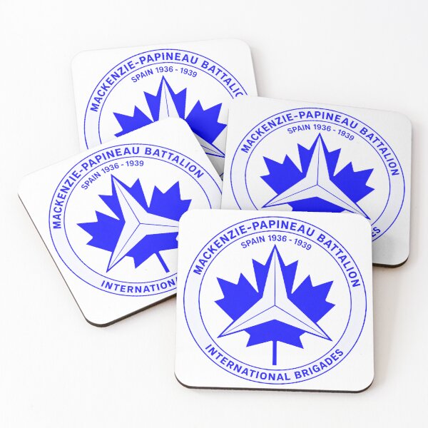 Item preview, Mackenzie Papineau Battalion International Brigades Antifascist Emblem Print designed and sold by PinUpPizzazz.