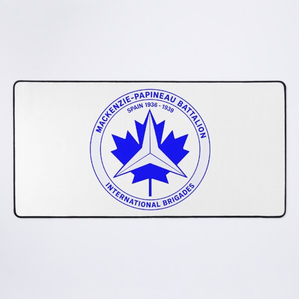 Item preview, Mackenzie Papineau Battalion International Brigades Antifascist Emblem Print designed and sold by PinUpPizzazz.
