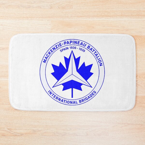 Item preview, Mackenzie Papineau Battalion International Brigades Antifascist Emblem Print designed and sold by PinUpPizzazz.