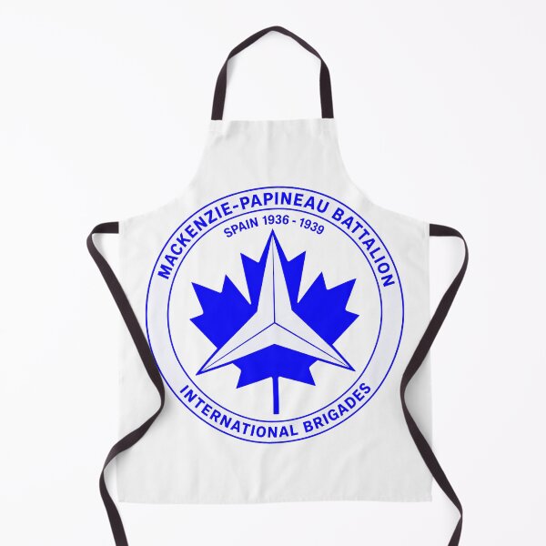 Item preview, Mackenzie Papineau Battalion International Brigades Antifascist Emblem Print designed and sold by PinUpPizzazz.
