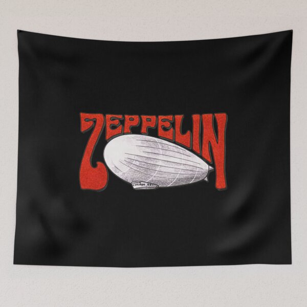 Item preview, Groovy Zeppelin Airship Rock Band designed and sold by BarevyAsStore.