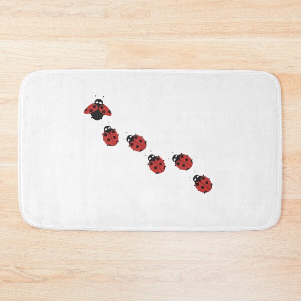 Item preview, Cute Ladybug Trail Nature Insect Cottagecore Minimalist Aesthetic T-Shirt designed and sold by TropikaArts.