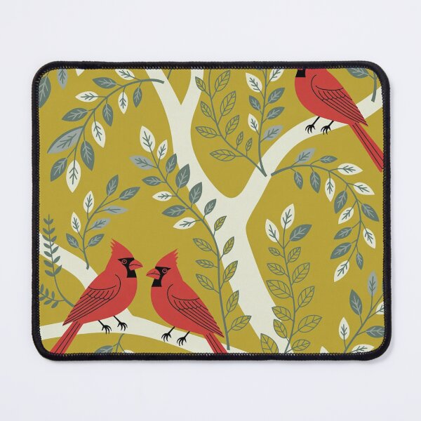 Item preview, Vintage Cardinals Among Leafy Branches designed and sold by Ed & Harmony.