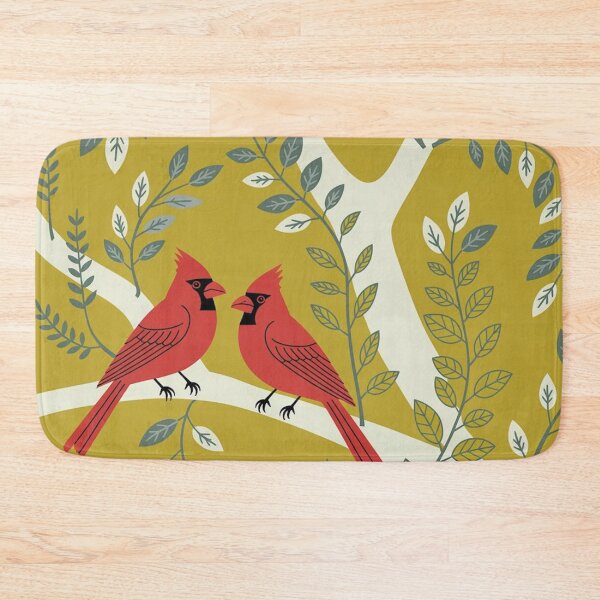 Item preview, Vintage Cardinals Among Leafy Branches designed and sold by Ed & Harmony.