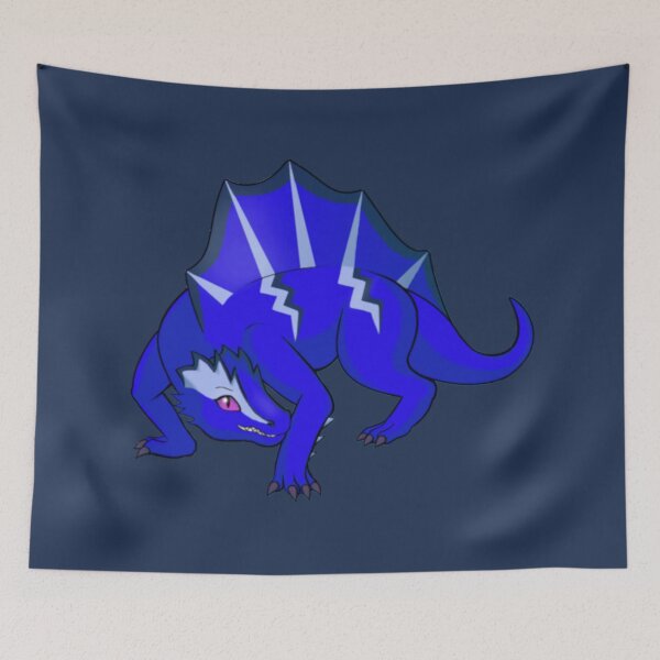 Item preview, Blue Dimetrodon designed and sold by EchoStrixArt.