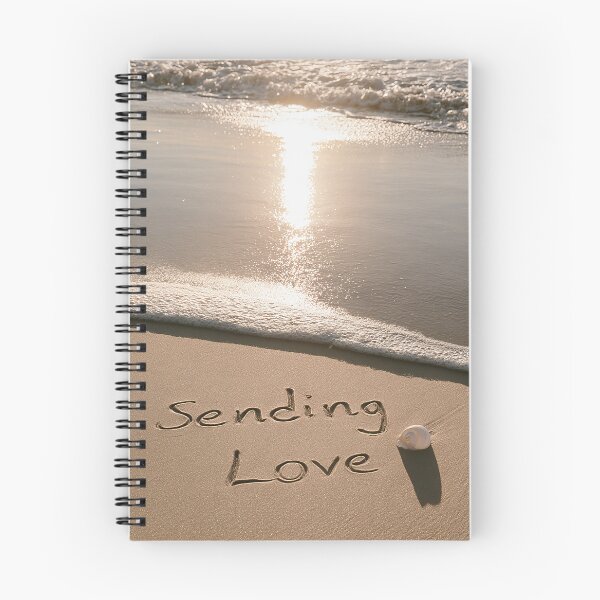 Item preview, Sending Love Sand Inscription At Sunny Shoreline designed and sold by chase-thewave.