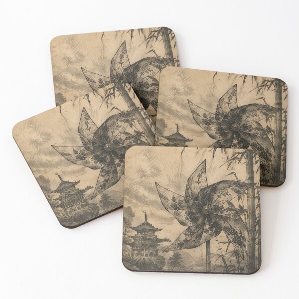 Item preview, Bamboo Pinwheel Serenity designed and sold by  Silent Japan Studio.