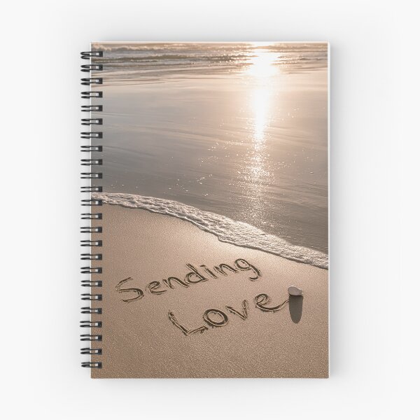 Item preview, Sending Love Sand Art At Golden Hour Shoreline designed and sold by chase-thewave.