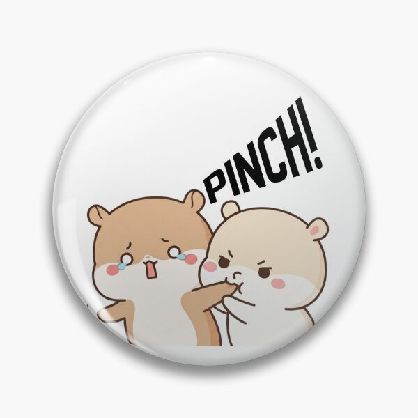 Item preview, Funny Pinching Bears Kawaii Art designed and sold by ArtivoNest.