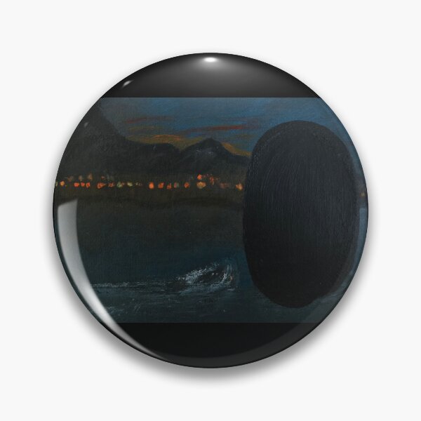 Item preview, Teleporting to the ocean view acrylic landscape painting designed and sold by LaurenMyersArtist.