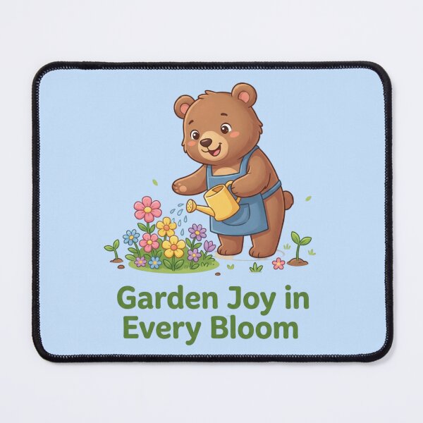 Item preview, 'Garden Joy in Every Bloom' Bear designed and sold by TriStudio.
