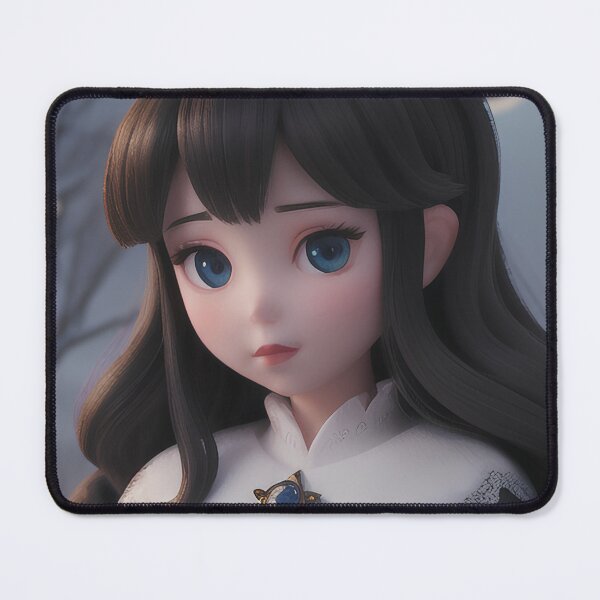 Item preview, Gothic Moonlight Anime Girl Portrait designed and sold by MoonGlyphSilence.