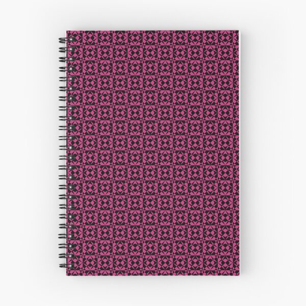 Item preview, Geometric Plaid - B&Pink designed and sold by Moonlit Datura.