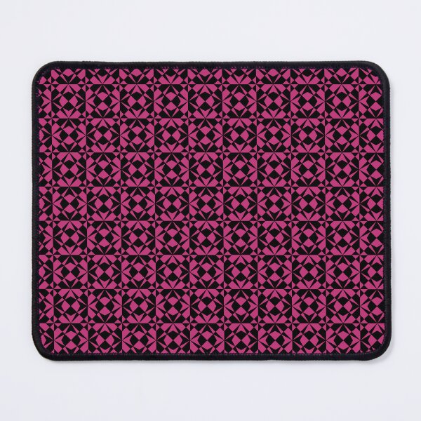 Item preview, Geometric Plaid - B&Pink designed and sold by Moonlit Datura.
