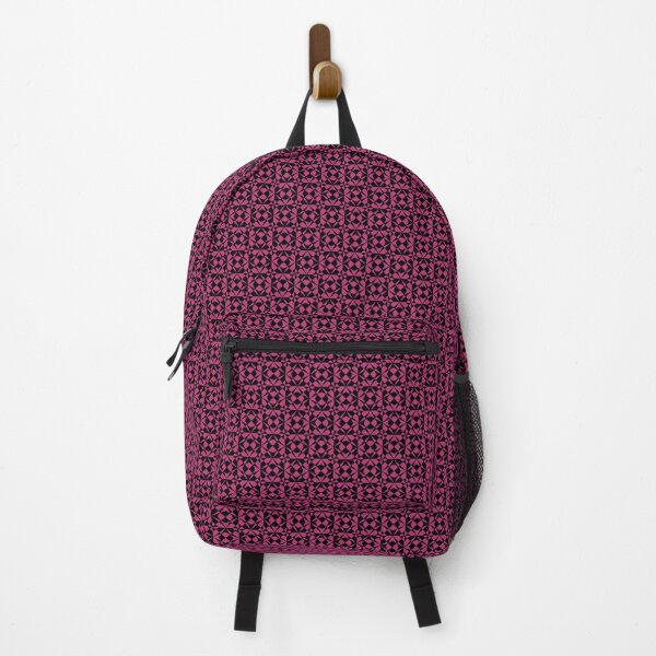 Item preview, Geometric Plaid - B&Pink designed and sold by Moonlit Datura.