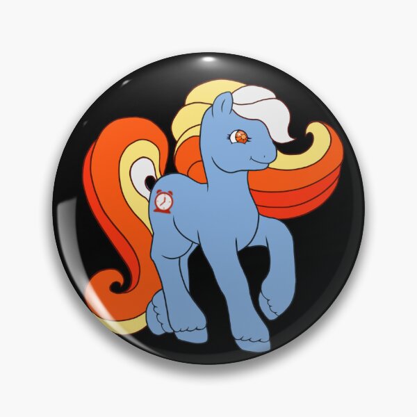 Item preview, Retro Clock Pony designed and sold by EchoStrixArt.