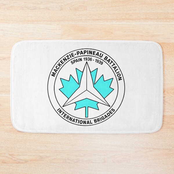 Item preview, Mackenzie Papineau Battalion International Brigades Antifascist Emblem Print designed and sold by PinUpPizzazz.
