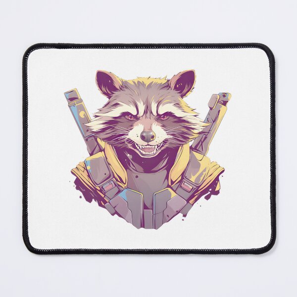 Item preview, Fierce Raccoon Warrior With Weapons designed and sold by BrianaHarve.