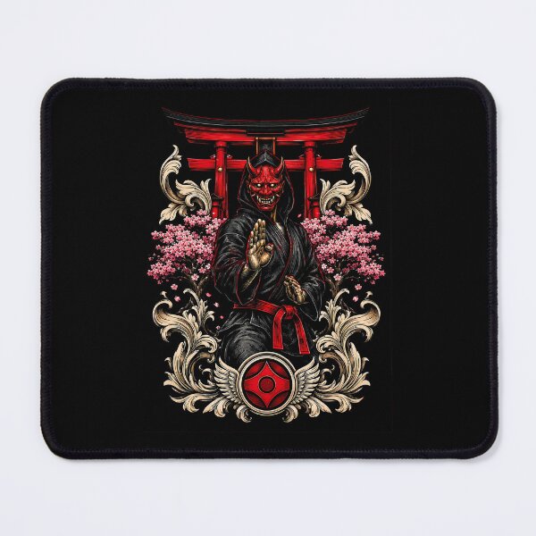 Item preview, Red Oni Kyokushin Engraving Artstyle designed and sold by mazyoy.