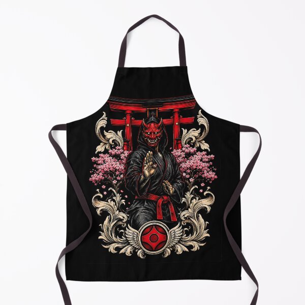 Item preview, Red Oni Kyokushin Engraving Artstyle designed and sold by mazyoy.