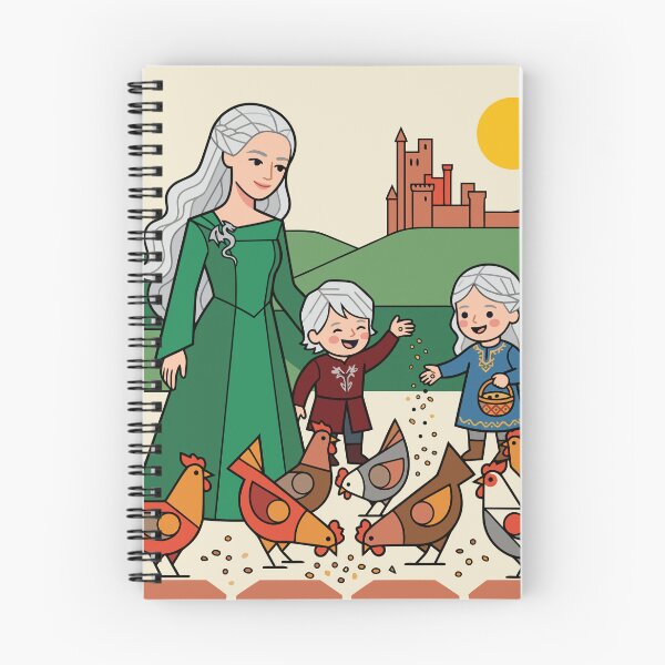 Item preview, The Green Queen & Her Chickens designed and sold by Discount code.