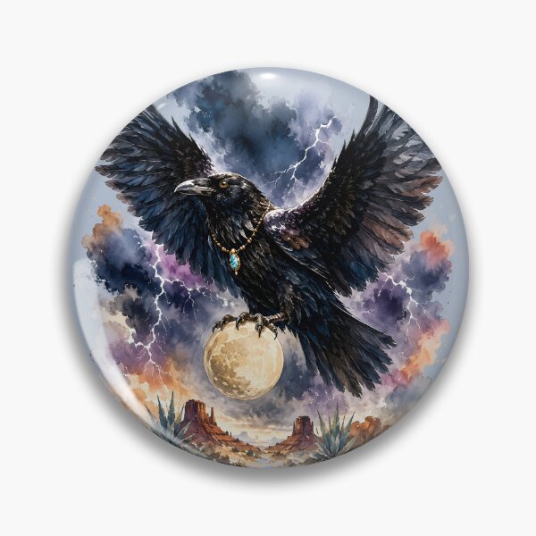Item preview, Southwest Trickster Raven Steals the Moon designed and sold by Neely Stewart.
