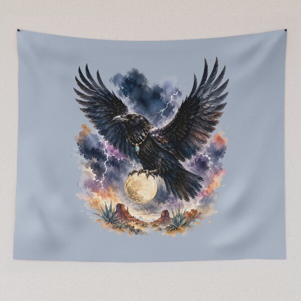 Item preview, Southwest Trickster Raven Steals the Moon designed and sold by Neely Stewart.