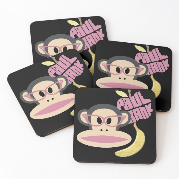 Item preview, Funny Pink Monkey Banana Retro Cute Tropical Weird Cartoon T-Shirt designed and sold by egabilo.