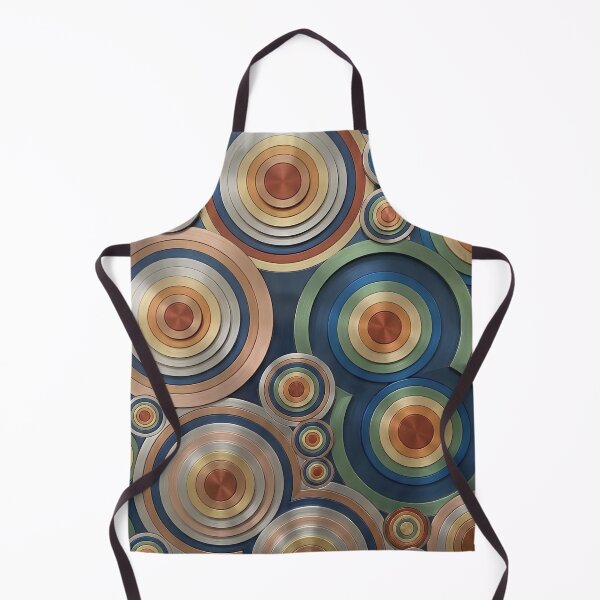 Item preview, Metallic consentric circles designed and sold by adamgu1234.