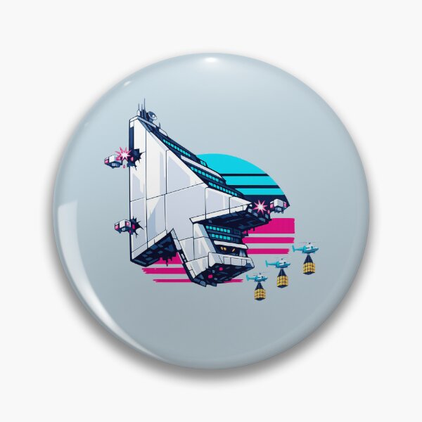 Item preview, Synthwave Cursor Fortress designed and sold by KungPowUnicorn.