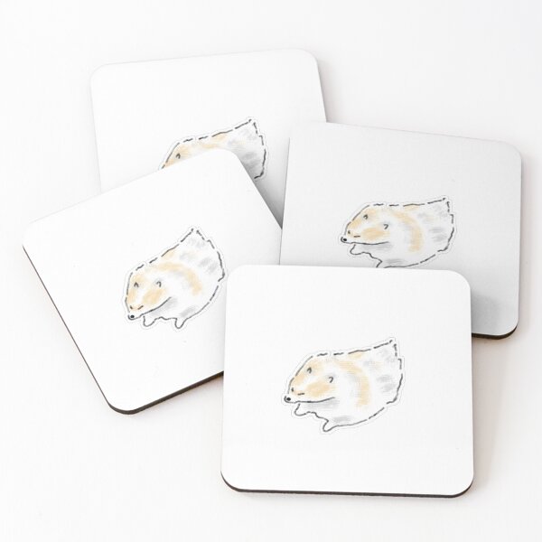 Item preview, Cute Sleeping Cream Hedgehog Animal Art designed and sold by raun.draw.