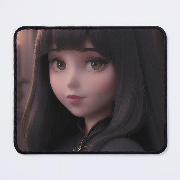 Item preview, Elegant Gothic Anime Girl Portrait designed and sold by MoonGlyphSilence.