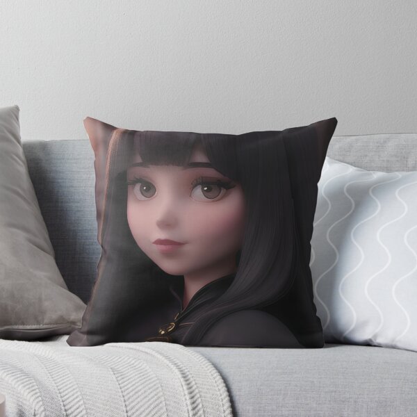 Aperçu de l'œuvre Elegant Gothic Anime Girl Portrait créée et vendue par MoonGlyphSilence.