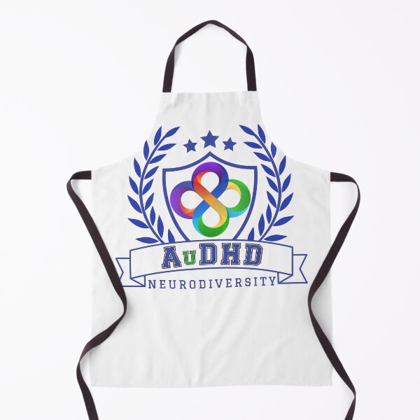 Item preview, AUDHD Neurodiversity University Logo - Navy designed and sold by Danspie.