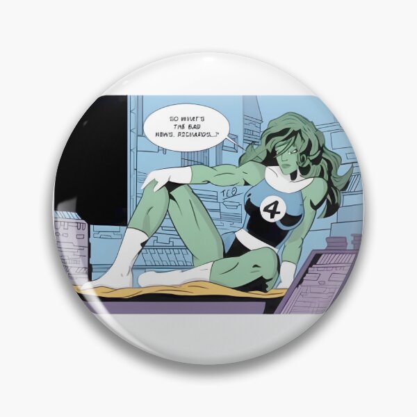 Item preview, Shehulk And Fantastic 4 Comic Style Art designed and sold by BrianaHarve.