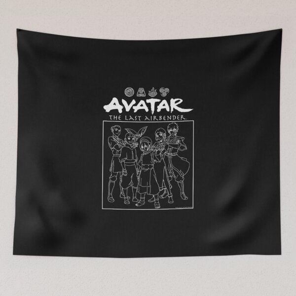 Item preview, Avatar.zz: The Last Airbender Gaang Stencil Outline TV Show designed and sold by AbigailCorrigan.