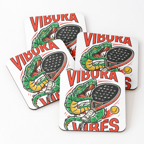 Item preview, Víbora Vibes Padel Snake Design designed and sold by CourtCStore.