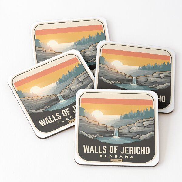 Item preview, Walls of Jericho Alabama designed and sold by DetourDgn.
