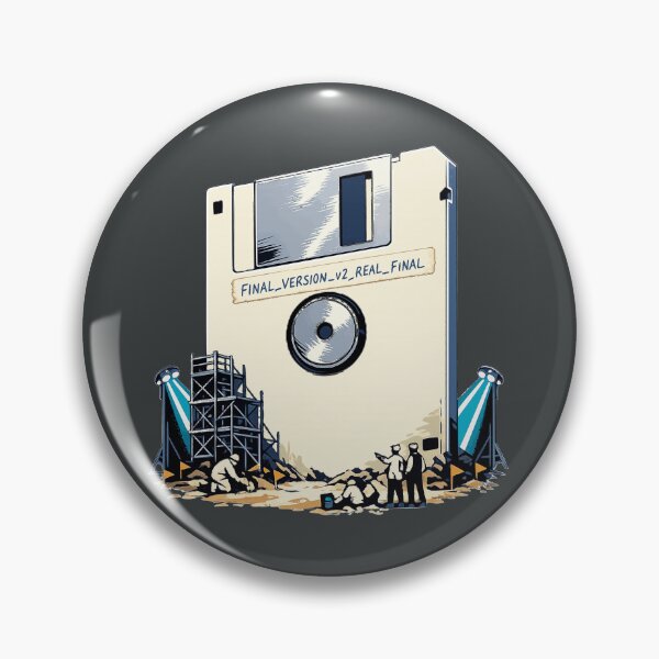 Item preview, Retro Monolith Floppy Disk designed and sold by KungPowUnicorn.