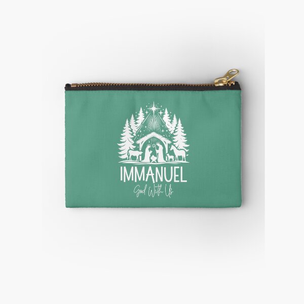 Item preview, Immanuel God With Us Merry Christmas Faith Looks Good designed and sold by FaithLooksGood.