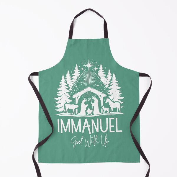 Item preview, Immanuel God With Us Merry Christmas Faith Looks Good designed and sold by FaithLooksGood.