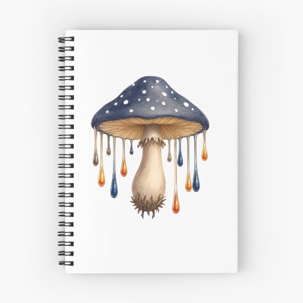 Item preview, Celestial Blue Moon Mushroom Witchy Dark Cottagecore Fungi designed and sold by VeloraCrafts.
