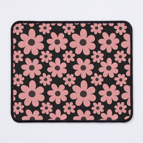 Item preview, Retro Pink Daisy Floral Pattern | Vintage 70s Groovy Pink Flowers Botanical | Minimalist Dusty Pink Daisy | Retro Spring Floral | Groovy Retro Blackpink Daisy Pattern designed and sold by VivaFy.