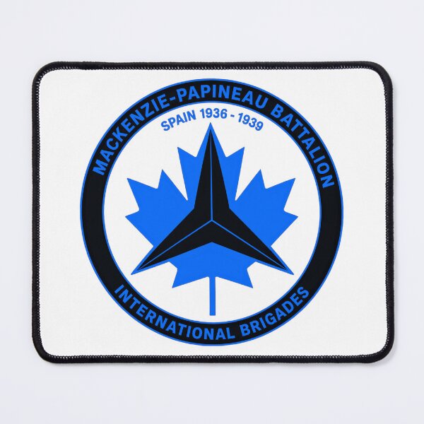 Item preview, Mackenzie Papineau Battalion International Brigades Antifascist Emblem Print designed and sold by PinUpPizzazz.