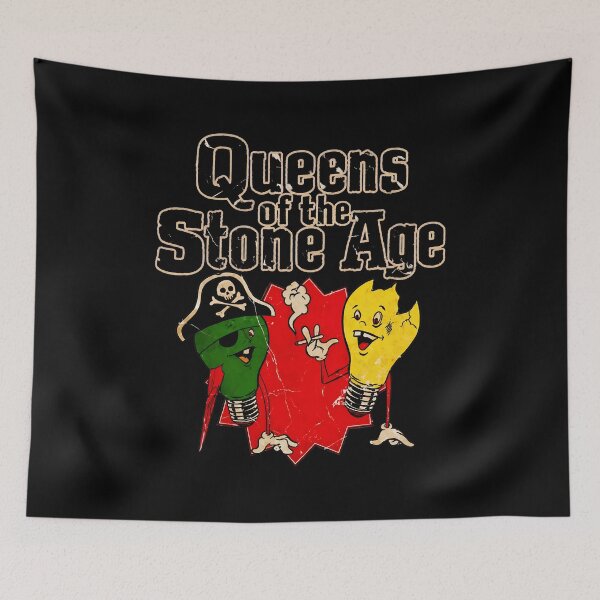 Item preview, Queens of the Stone Age Pirate Lightbulb designed and sold by BarevyAsStore.