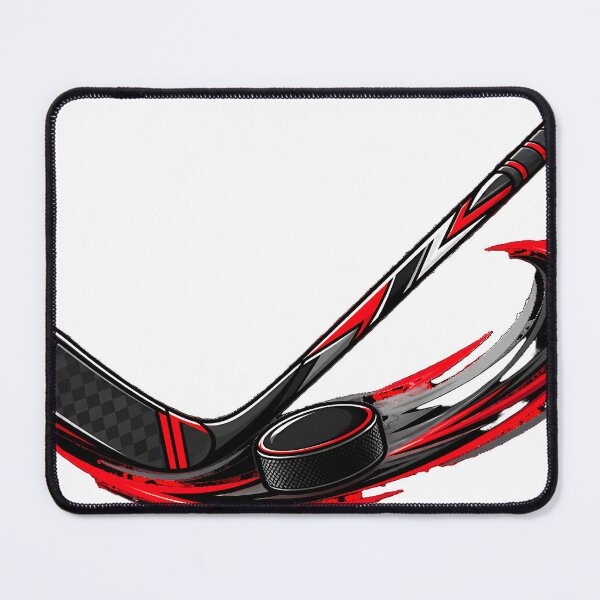 Item preview, Red Ice Hockey Stick & Puck Motion Trail designed and sold by Jaideep Walia.