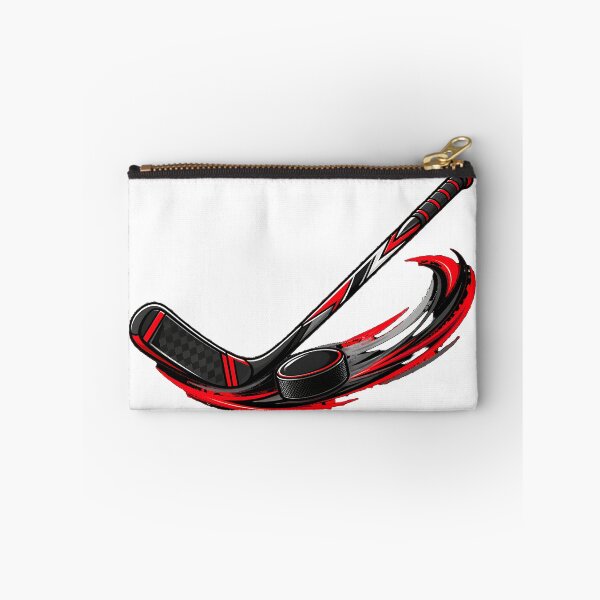 Item preview, Red Ice Hockey Stick & Puck Motion Trail designed and sold by Jaideep Walia.