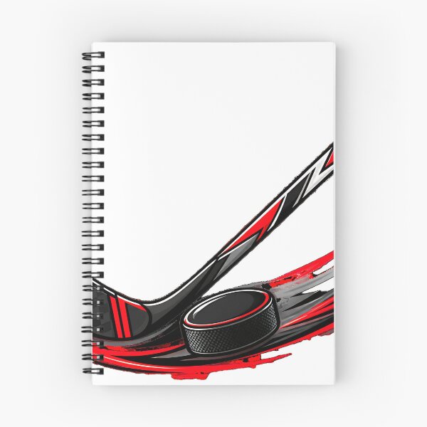 Item preview, Red Ice Hockey Stick & Puck Motion Trail designed and sold by Jaideep Walia.